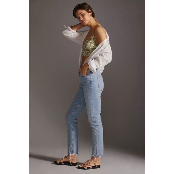 Anthropologie AGOLDE Merrel Straight Jeans Size 34 - Picture 2 of 8